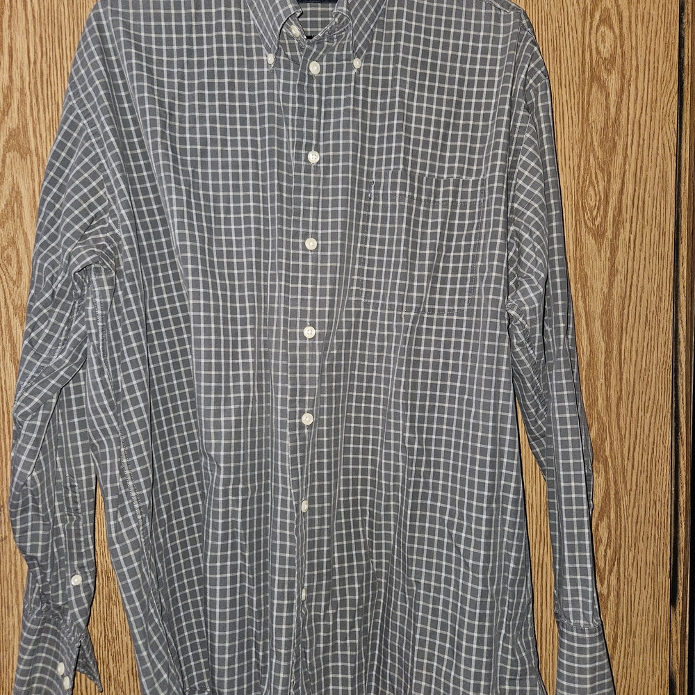 Nautica Checkered Button Down Shirt